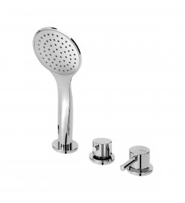 Bruma Lusitano Bateria wannowo-natryskowa na brzeg wanny Chrom 1075001CR W MAGAZYNIE!!