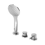 Bruma Lusitano Bateria wannowo-natryskowa na brzeg wanny Chrom 1075001CR W MAGAZYNIE!!