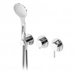 Bruma Lusitano Bateria wannowo-natryskowa Podtynkowa Chrom 1071101CR