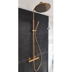 Bruma Lusitano Zestaw prysznicowy z deszczownicą Ø 250 i słuchawką prysznicową Sunrise 1072821SR/2