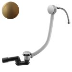 Bruma Odpływ wannowy klik-klak z napełnianiem przez przelew i syfonem Sunrise 1610006SR