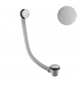 Bruma Odpływ wannowy z systemem przelewowym Pure White 1610010PW