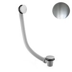 Bruma Odpływ wannowy z systemem przelewowym Satinox 1610010ST