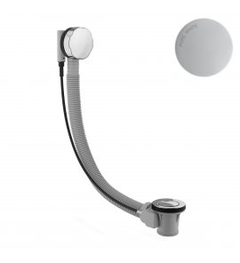 Bruma Odpływ wannowy z systemem przelewowym Pure White 1610011PW