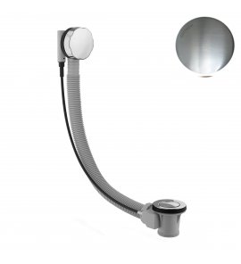 Bruma Odpływ wannowy z systemem przelewowym Satinox 1610011ST