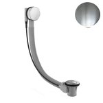 Bruma Odpływ wannowy z systemem przelewowym Satinox 1610011ST