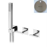 Bruma Royale Bateria natryskowa podtynkowa ze słuchawką Morning Mist 1921421MM