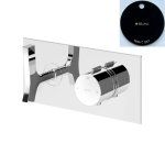 Bruma Royale Bateria termostatyczna natryskowa podtynkowa 3-drożna Night Sky 1926231NS