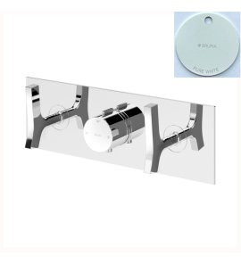 Bruma Royale Bateria termostatyczna natryskowa podtynkowa 4-drożna Pure White 1926341PW