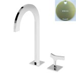 Bruma Royale Bateria umywalkowa 2-otworowa z korkiem Click-Clack Sunrise 1928841SR