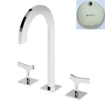 Bruma Royale Bateria umywalkowa 3-otworowa bez korka Morning Mist 1922501MM