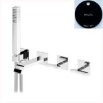 Bruma Royale Bateria wannowo-natryskowa podtynkowa z wylewką i słuchawką Night Sky 1921931NS