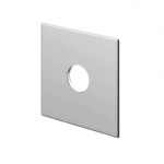 Bruma Rozeta do Wylewki Naściennej 65 mm Ø18,5 mm chrom 1567604CR