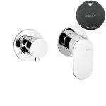 Bruma Spring Bateria natryskowy podtynkowa 2-drożna Gunmetal 1121620MG