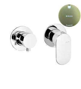 Bruma Spring Bateria natryskowy podtynkowa 2-drożna Sunrise 1121620SR