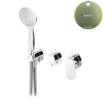 Bruma Spring Bateria natryskowy podtynkowa ze słuchawką Sunrise 1122800SR