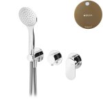 Bruma Spring Bateria natryskowy podtynkowa ze słuchawką 3-drożna Sunset 1122000SS