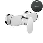 Bruma Spring Bateria prysznicowa ścienna Gunmetal 1120400MG