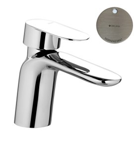 Bruma Spring Bateria umywalkowa jednootworowa bez korka Morning Mist 1120100MM