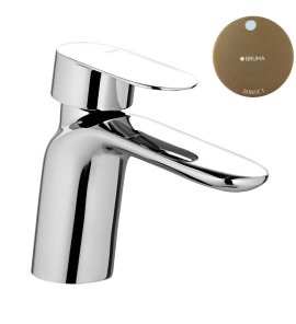 Bruma Spring Bateria umywalkowa jednootworowa bez korka Sunset 1120100SS