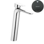 Bruma Spring Bateria umywalkowa jednootworowa z korkiem Click-Clack Gunmetal 1122110MG