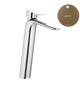 Bruma Spring Bateria umywalkowa jednootworowa bez korka Sunset 1122100SS