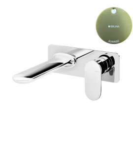 Bruma Spring Bateria umywalkowa podtynkowa z korkiem Click-Clack Sunrise 1122310SR