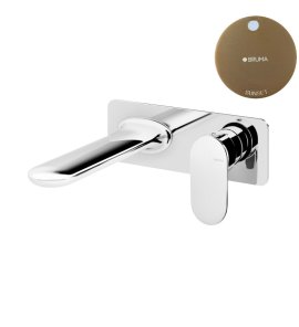 Bruma Spring Bateria umywalkowa podtynkowa bez korka Sunset 1122300SS