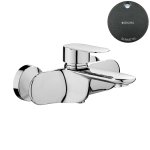 Bruma Spring Bateria wannowo-natryskowa ścienna Gunmetal 1120300MG