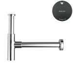 Bruma Syfon umywalkowy Gunmetal 1370001MG