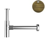 Bruma Syfon umywalkowy Old Brass / Vieux Laiton 1370001LE