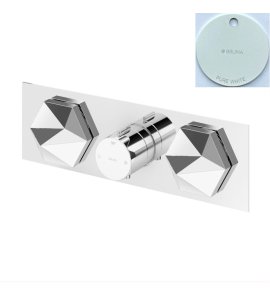 Bruma Utopia Bateria termostatyczna podtynkowa 4-drożna Pure White 1836341PW