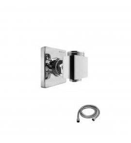 Bruma Wspornik kolumny prysznicowej z wężem Chrom 1456112CR