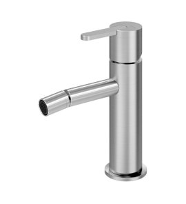 Bruma X-Alpha Bateria bidetowa jednootworowa bez korka Satin stainless steel 1861000IS