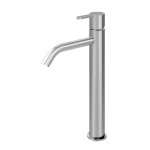 Bruma X-Alpha Bateria umywalkowa jednootworowa wysoka bez korka Satin stainless steel 1860004IS