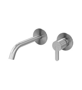 Bruma X-Alpha Bateria umywalkowa podtynkowa 150 mm 2-otworowa bez korka Satin stainless steel 1868501IS W MAGAZYNIE !!!