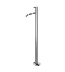 Bruma X-Alpha Bateria umywalkowa wolnostojąca bez korka Satin stainless steel 1869401IS
