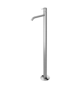 Bruma X-Alpha Bateria umywalkowa wolnostojąca bez korka Satin stainless steel 1869402IS