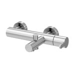 Bruma X-Alpha Bateria wannowo-natryskowa natynkowa Satin stainless steel 1860301IS