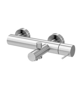 Bruma X-Alpha Bateria wannowo-natryskowa natynkowa Satin stainless steel 1860302IS