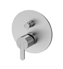 Bruma X-Alpha Bateria wannowo-natryskowa Satin stainless steel 1861301IS