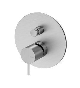 Bruma X-Alpha Bateria wannowo-natryskowa Satin stainless steel 1861302IS