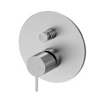 Bruma X-Alpha Bateria wannowo-natryskowa Satin stainless steel 1861302IS