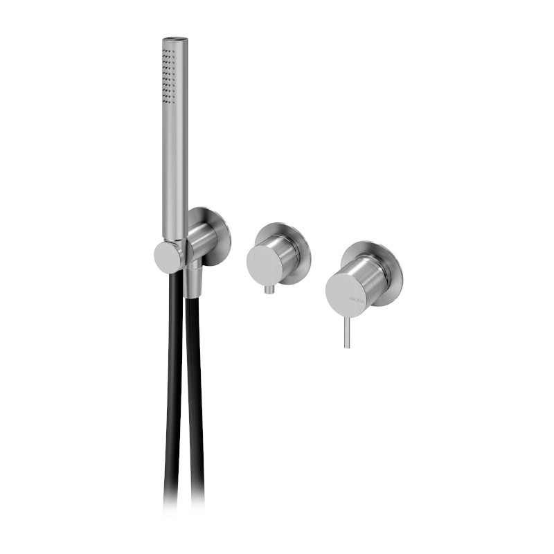 Bruma X-Alpha Bateria wannowo-natryskowa podtynkowa Satin stainless steel 1868102IS W MAGAZYNIE !!!