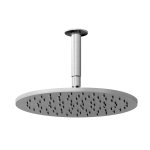 Bruma X-Alpha Głowica prysznicowa Ø 250 mm z ramieniem sufitowym 100 mm Satin stainless steel 1865320IS W MAGAZYNIE !!!