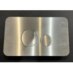Bruma X-Alpha Przycisk spłukujący steel 1505903IS