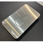 Bruma X-Alpha Przycisk spłukujący steel 1505903IS