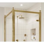 Burlington 1909 Guild Zwieńczenie drzwi do wnęki kabiny prysznicowej 1 sztuka gold CQ1909PRFNG