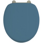 Burlington Bespoke Deska sedesowa Alaska Blue/Brushed Nickel S56BNKL