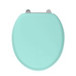 Burlington Bespoke Deska sedesowa wolnoopadająca Cosmic Green/Brushed Nickel S101BNC